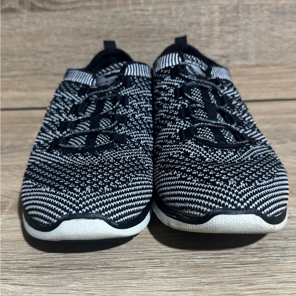 Skechers Galaxies Flex knit air cool Sneakers Womens Size 8 slip on shoes no tie - Picture 4 of 9